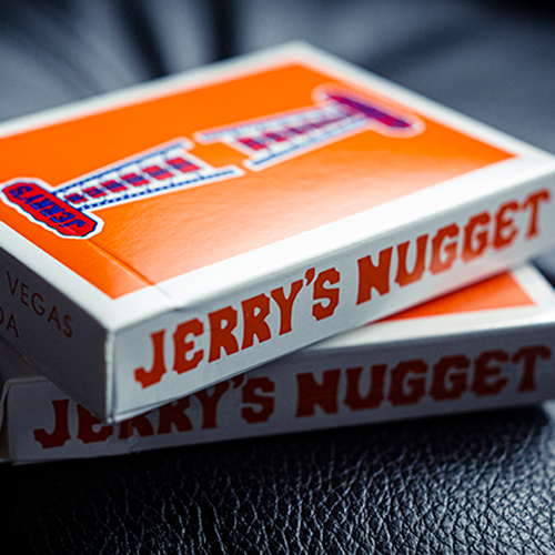 Vintage Feel Jerry's Nuggets Playing Cards - Orange